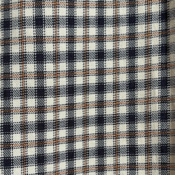 😍2/$20 NWOT Pretty Little Thing Sz 6 Plaid High Waist Slim Zip Ankle Trousers - Picture 6 of 12